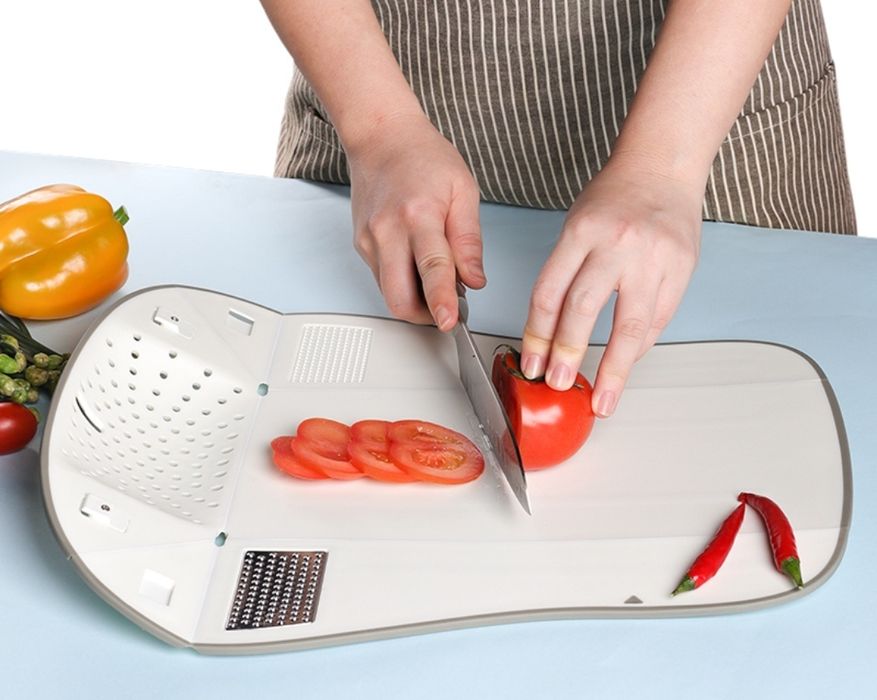 Розделочная многофункциональная доска. 6 в 1