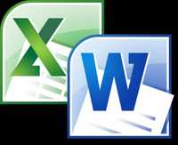 Обробка Excel формули набір тексту редакція у word pdf набор