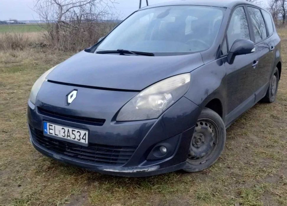 RENAULT SCENIC III рест бампер передній задній б/у запчастини розборка