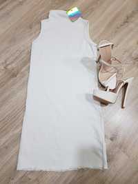 Новое белое фирменное платье,сарафан на лето