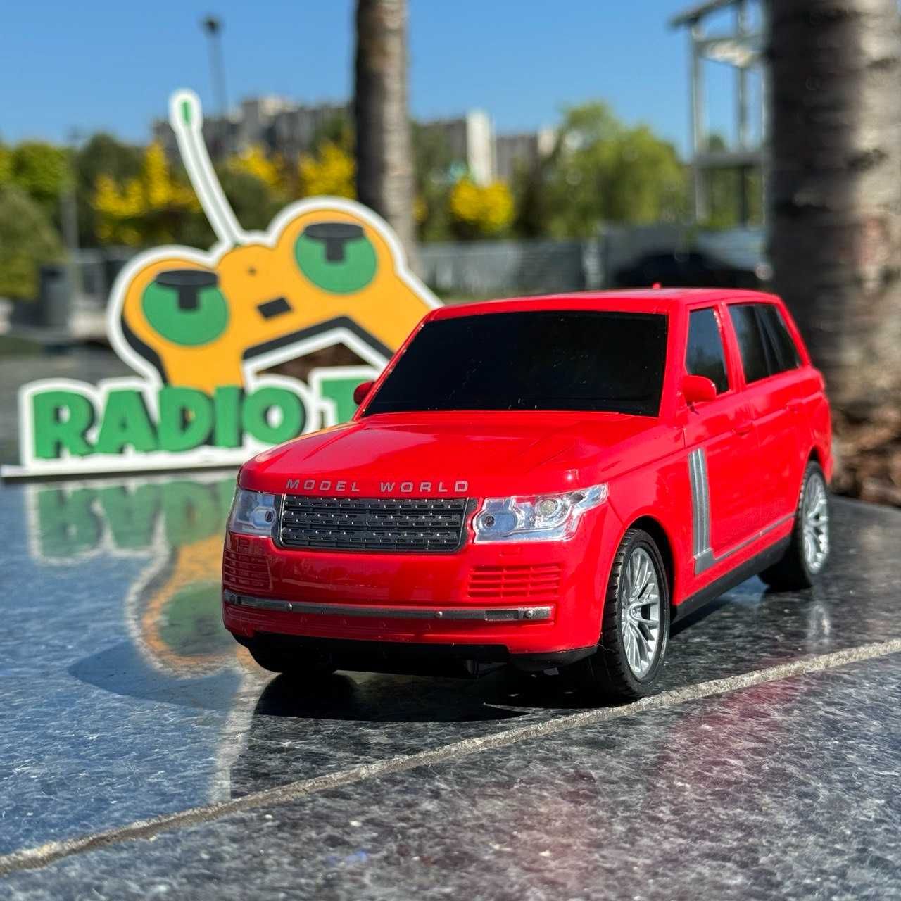 Джип на радиоуправлении Rover Luxe Black RC Красный. Машинка на пульте