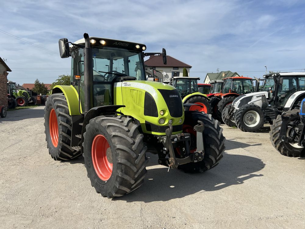 Claas ares 697 atz klima miekka kabina sprowadzony ładny
