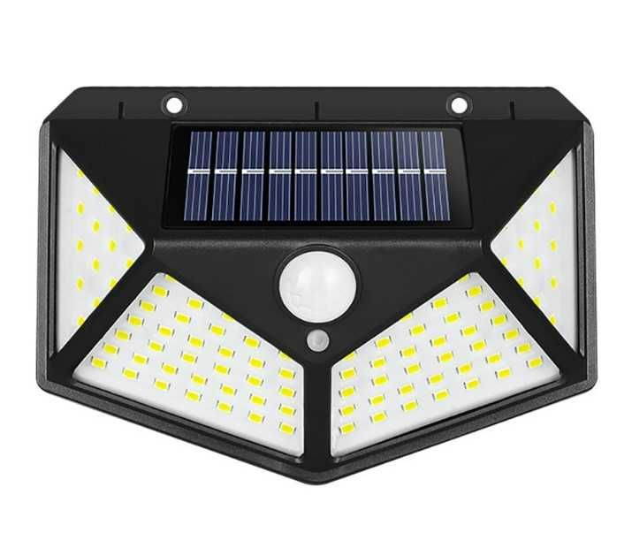 Kinkiet solarny zewnętrzny wodoodporny lampa led czujnik ruchu 5 szt