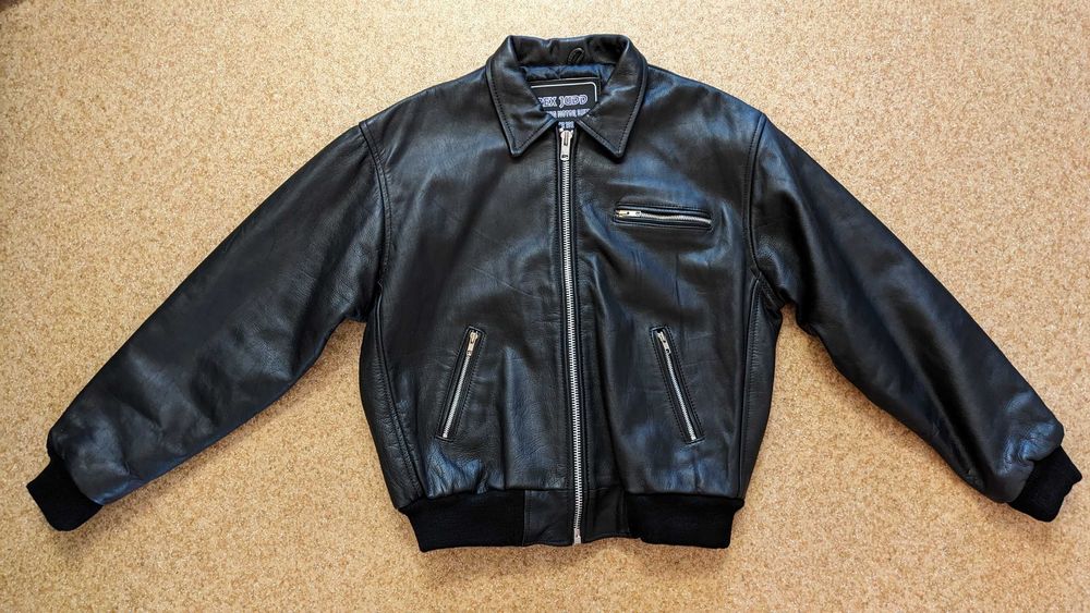 Кожаная мотокуртка Rex Judd Cafe Racer Bomber Jacke