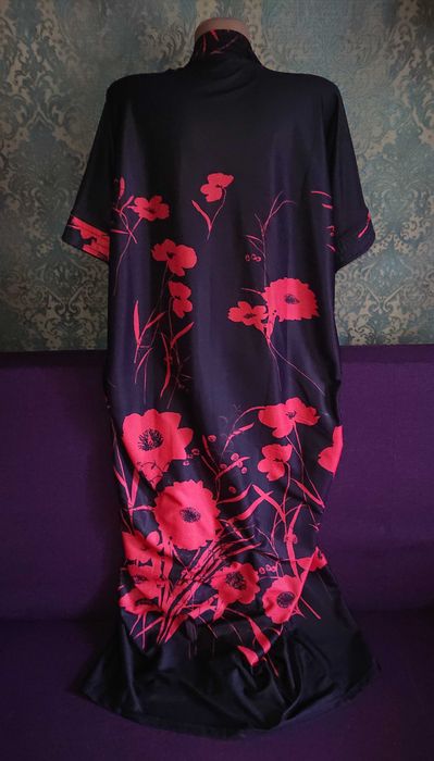 Красивое платье в цветы большой размер батал 50 /52