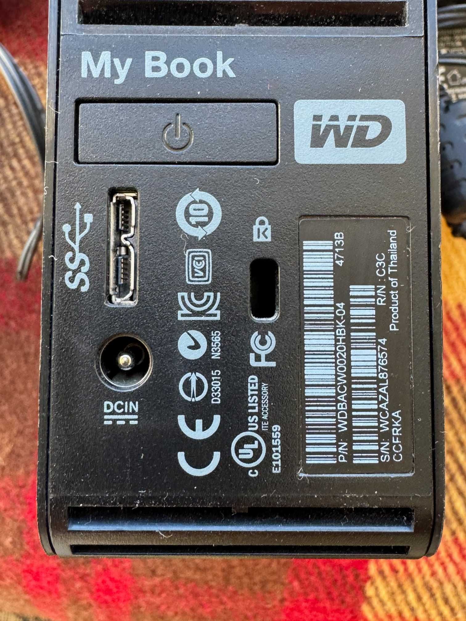 Зовнішній HDD WD My Book Essential 2TB USB 3.0