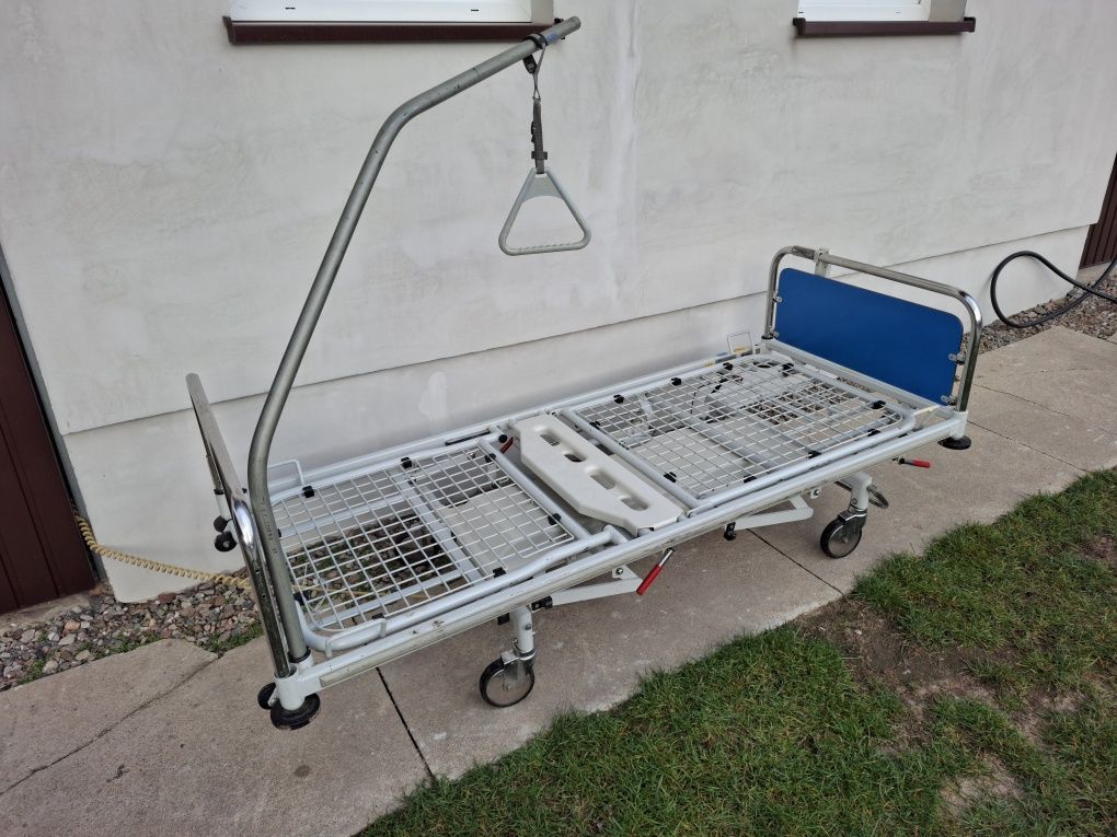 Łóżko szpitalne, Łóżko Rehabilitacyjne, Regulacja Elektryczna,Manualna