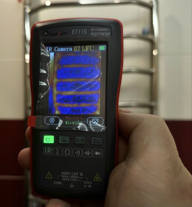 Мультиметр+ тепловізор ToolTop ET11S