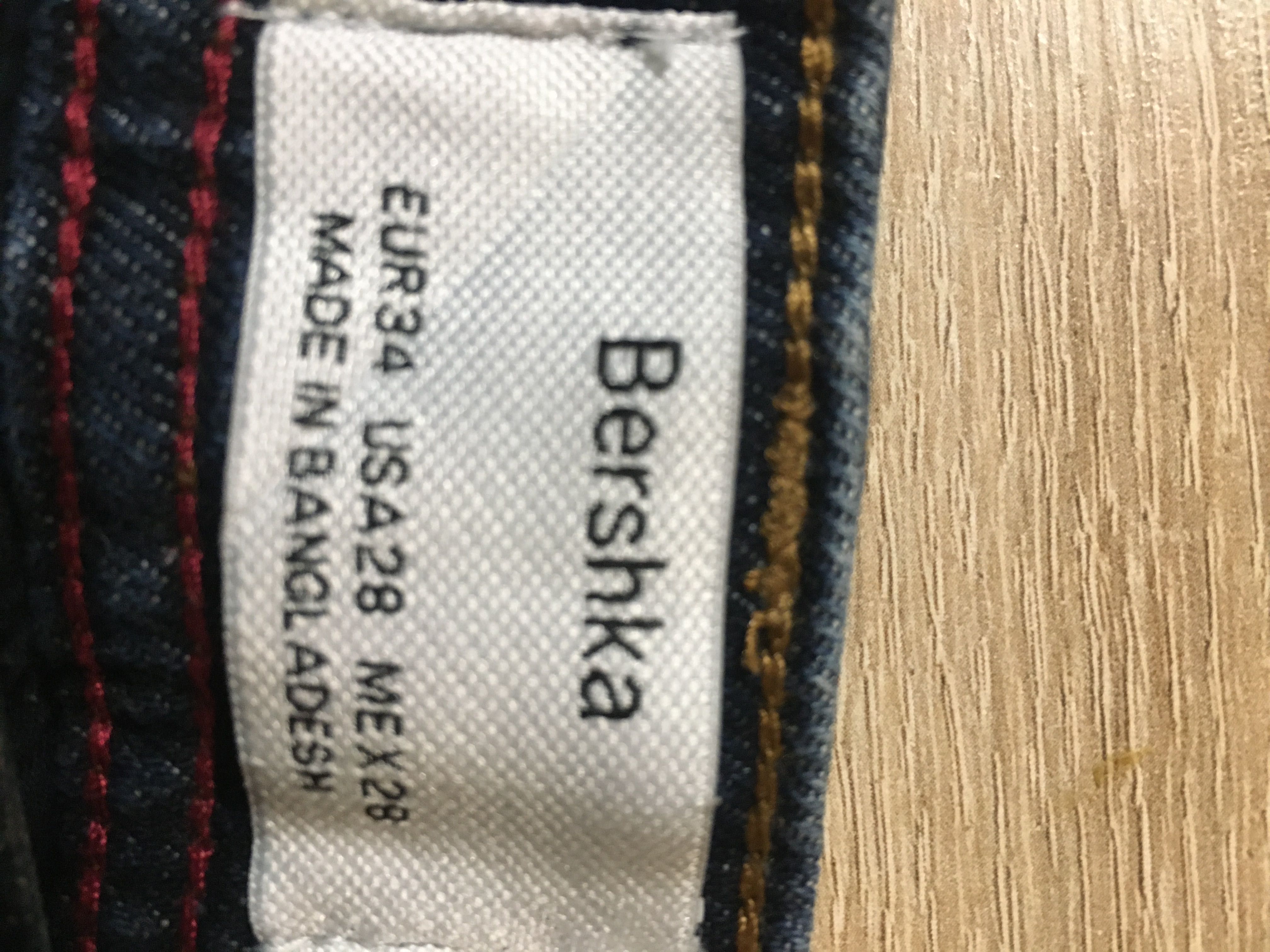 Bershka nowe jeansy rozm 34