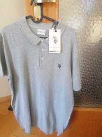 T-shirt polo męski U.S. Polo Assn. nowy z metką