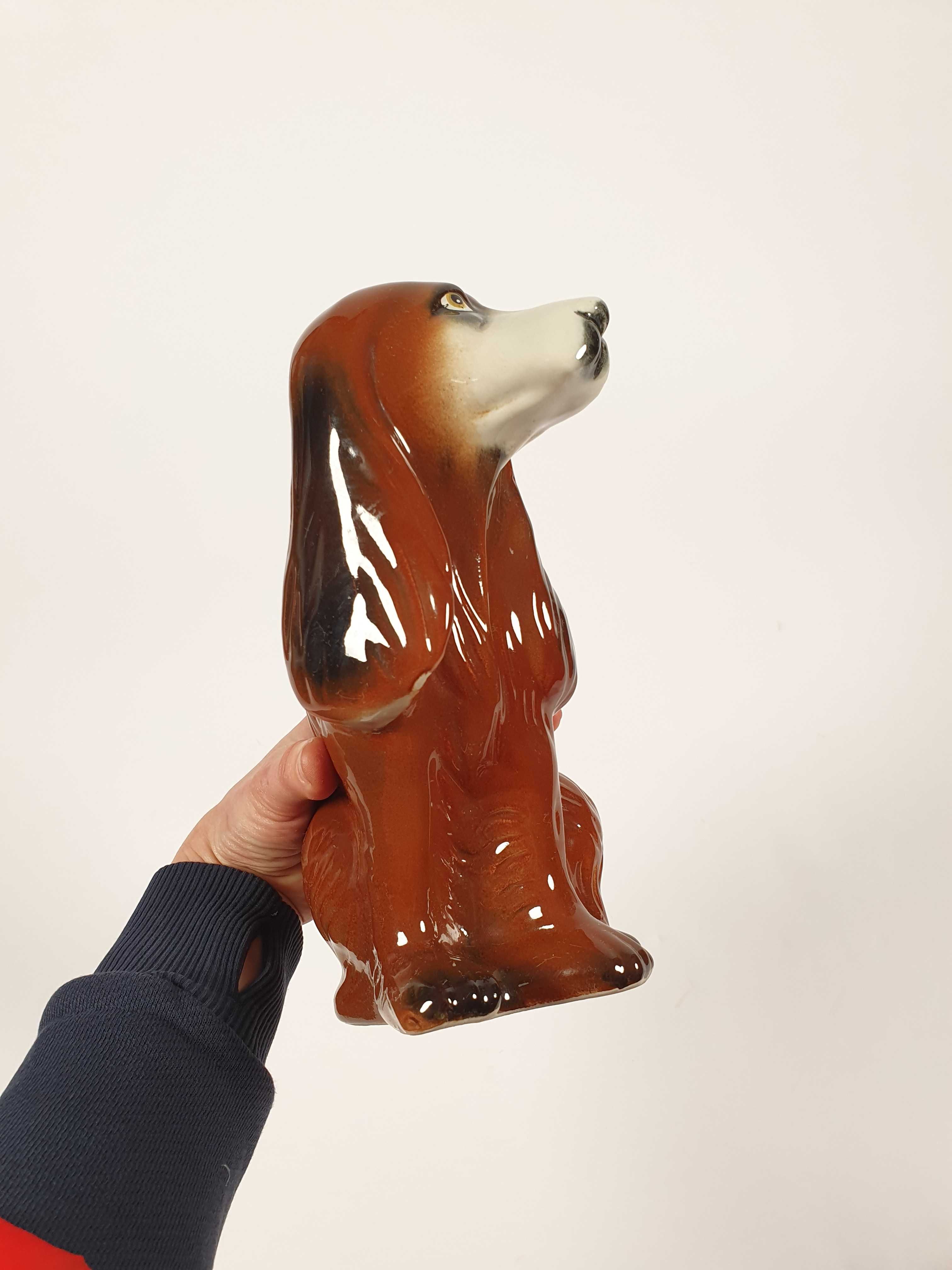 Figura psa, Cocker Spaniel, Brazylia, lata 80, vintage / retro / PRL