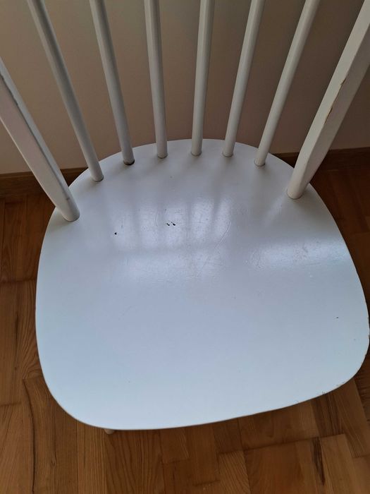 Krzesło białe patyczak