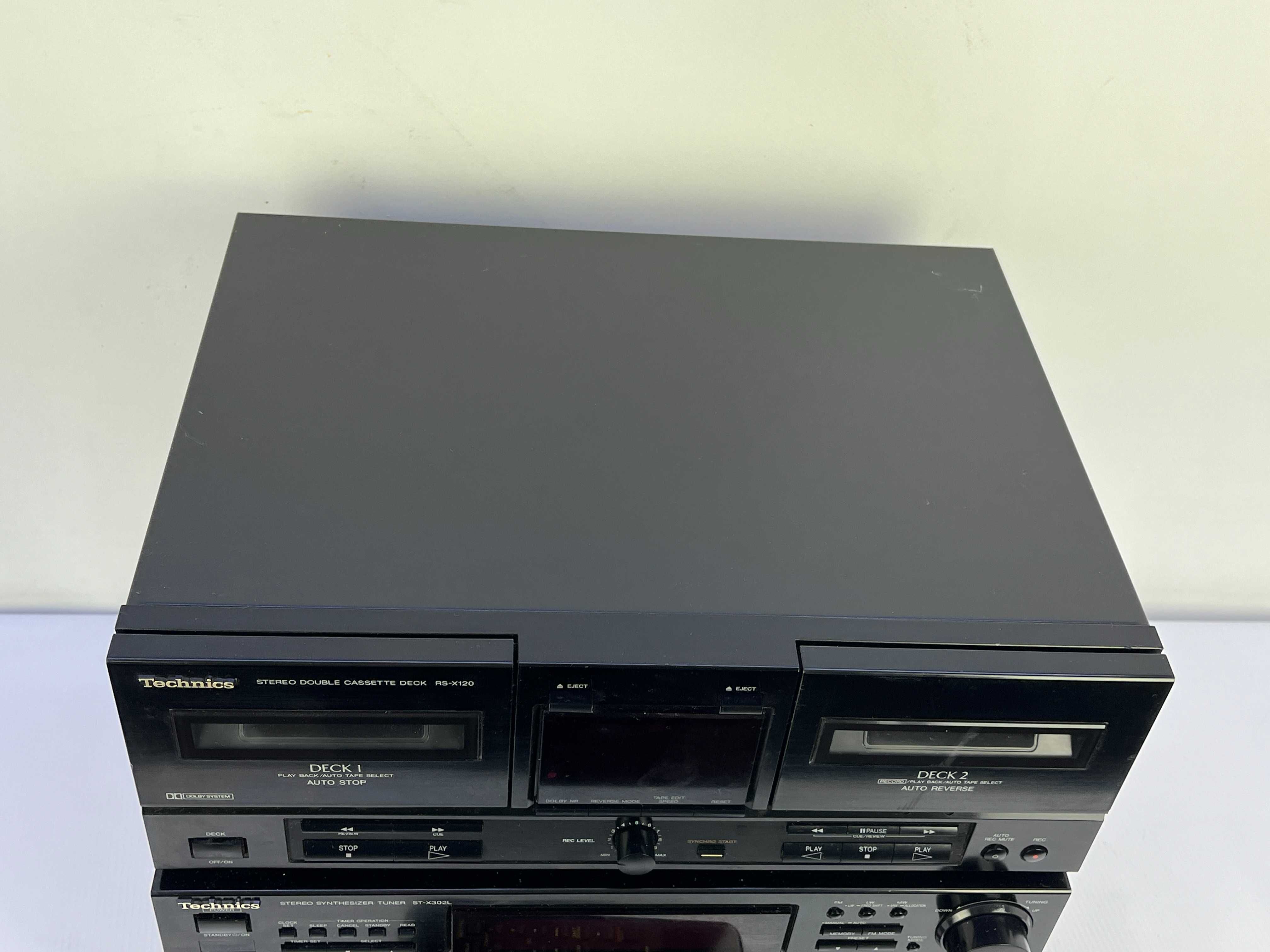 Zestaw hi-fi Technics RS-x120, ST-x302LA, SU-x120 + pilot