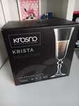 Krosno Krista komplet 6 kieliszków do szampana 150ml NOWE zestaw