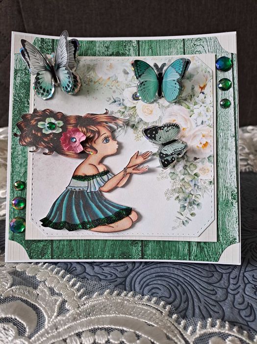 Kartki dziecięce urodzinowe handmade cardmaking