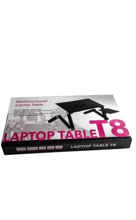 Стіл-підставка трансформер для ноутбука laptop
table t8 50см з охолодж