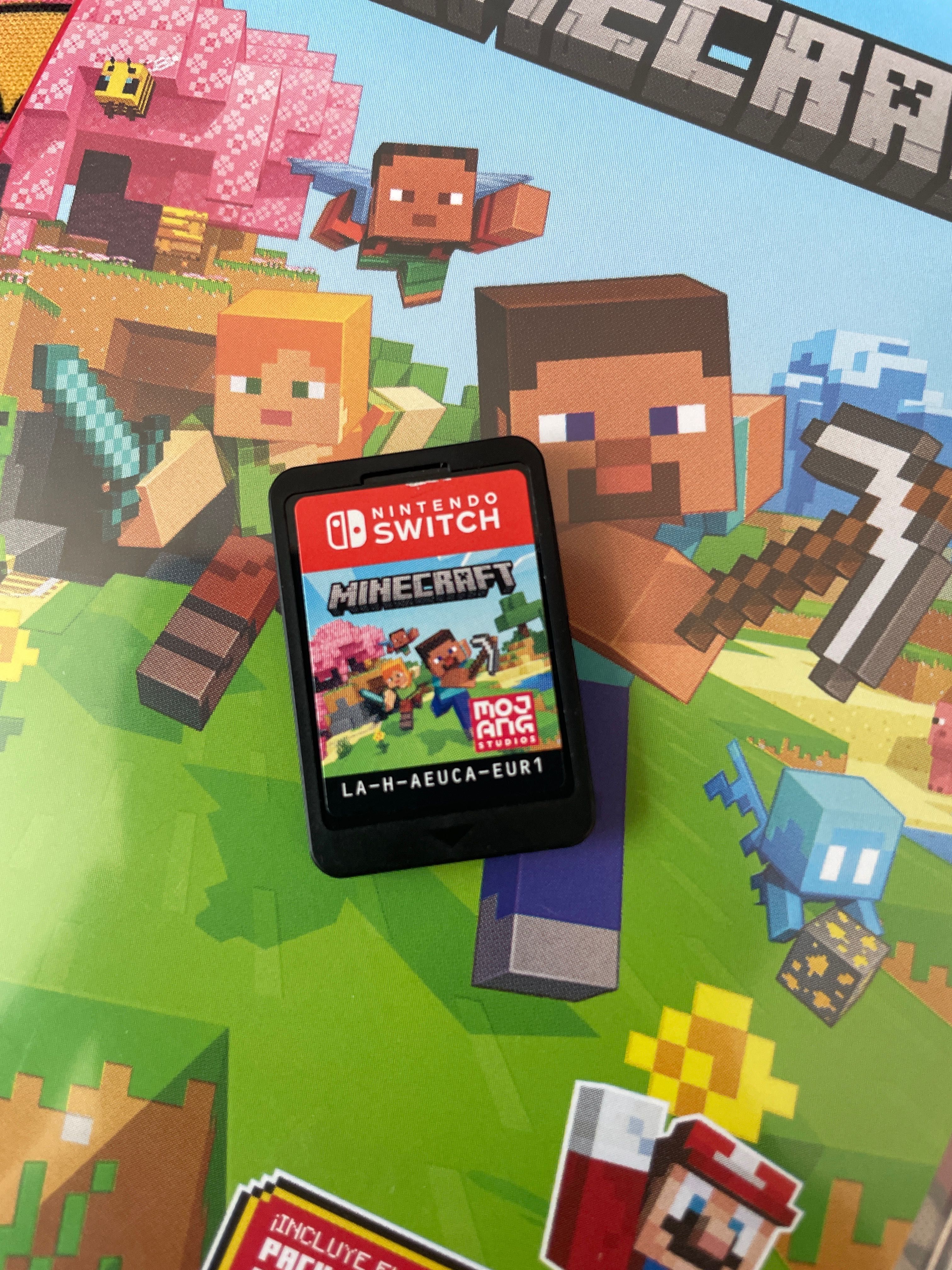 Vendo jogo Minecraft para switch
