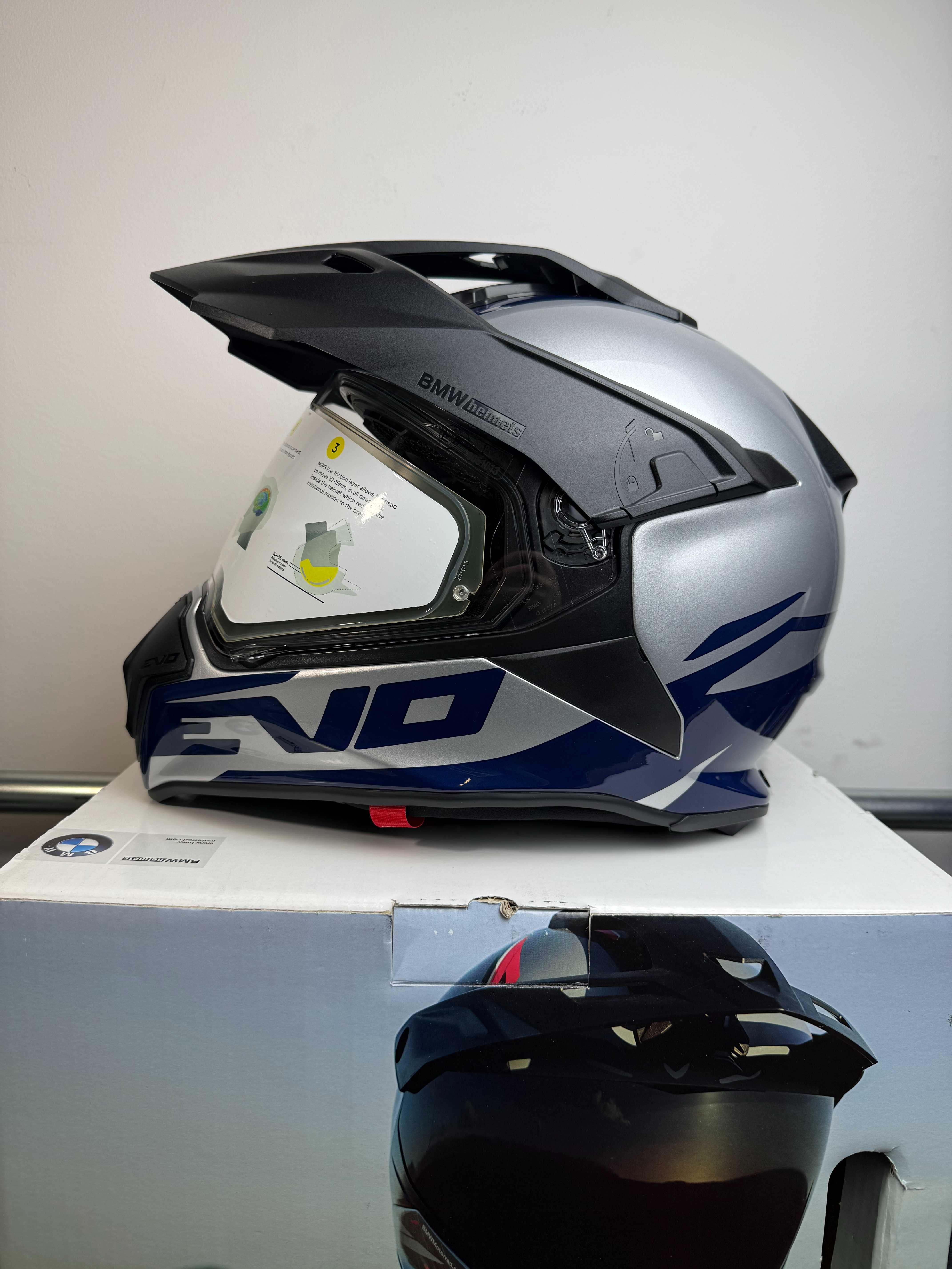 Kask HELM GS CARBON EVO. Kolor: XCITE.  Rozm  56/57
