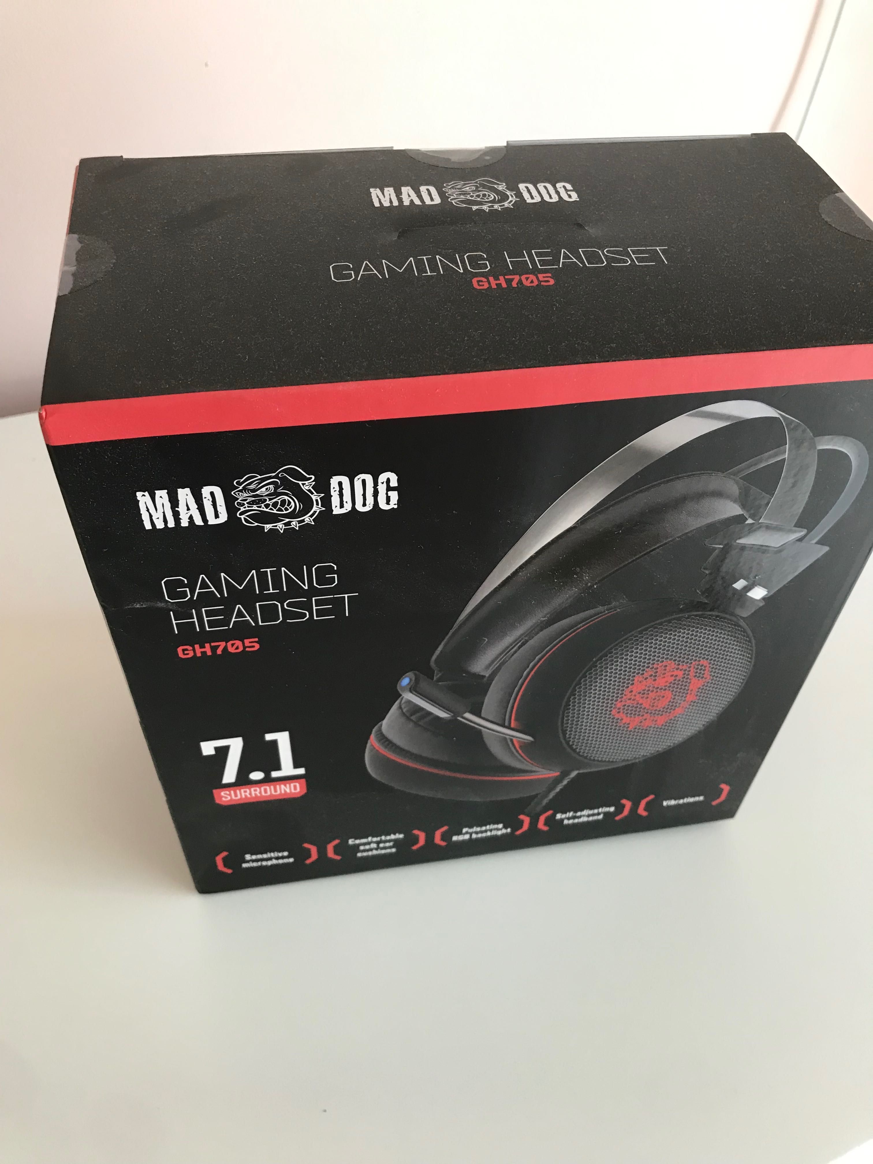 Słuchawki mad dog gh705 nowe
