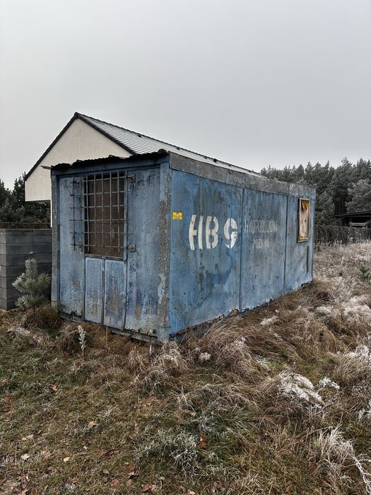 Kontener magazynowy budowlany