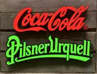 Logo led Coca Cola, Pilsner Urquell