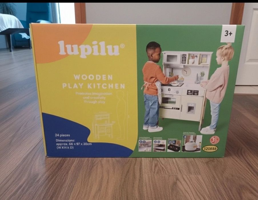 Kuchnia lupilu Lidl nowa drewniana