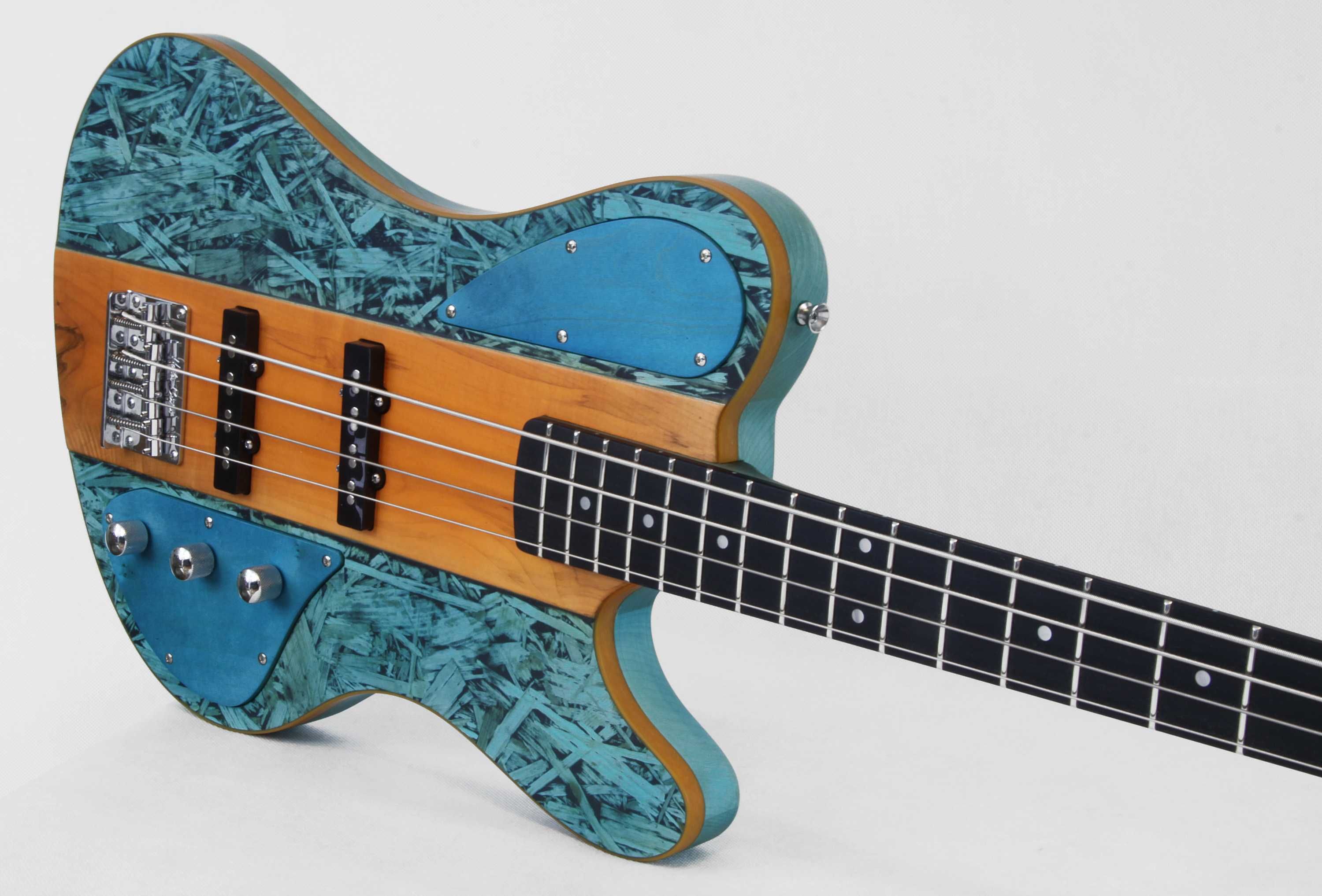 Gitara Basowa z topem z OSB - Paździoch !!!