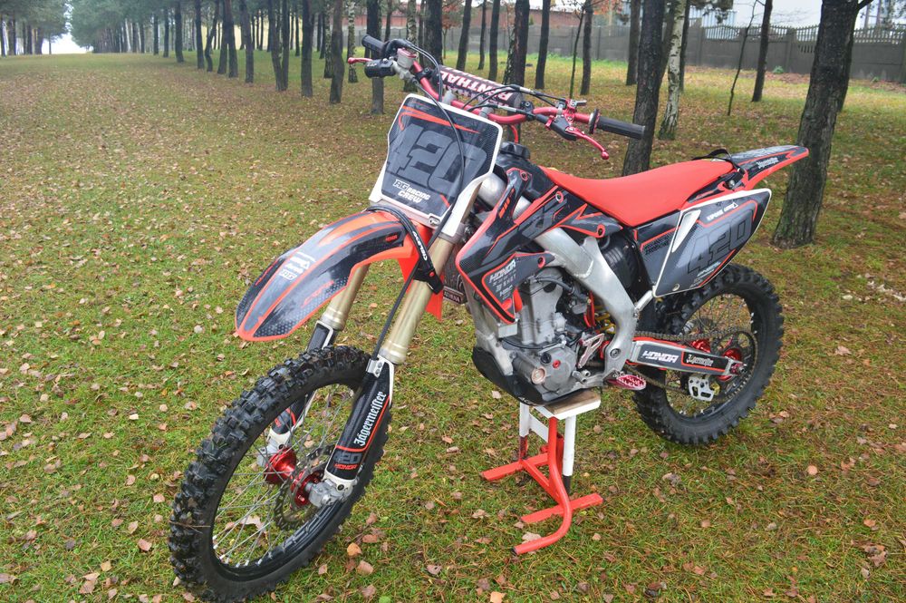 Cross Honda CRF 250R , zadbana, dużo akcesoriów