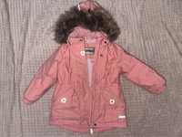 Зимняя детская удлиненная куртка