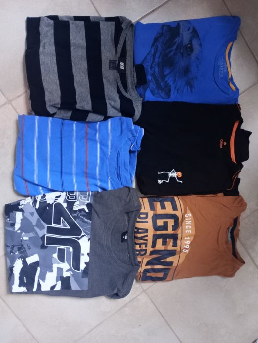 Koszulki chłopięce długi rękaw 158-164