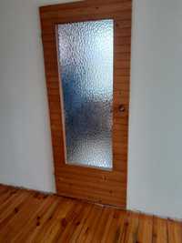 Drzwi wewnętrzne komplet 5szt. drewno lakierowane