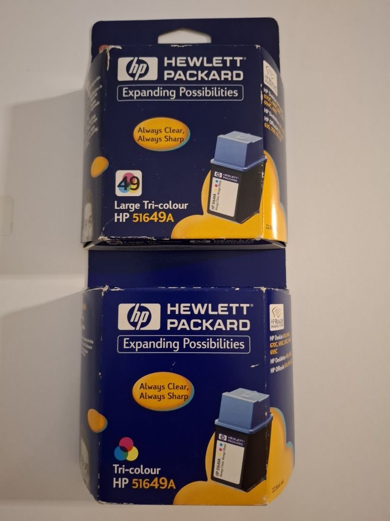 Tinteiros originais e Selados HP e Cannon