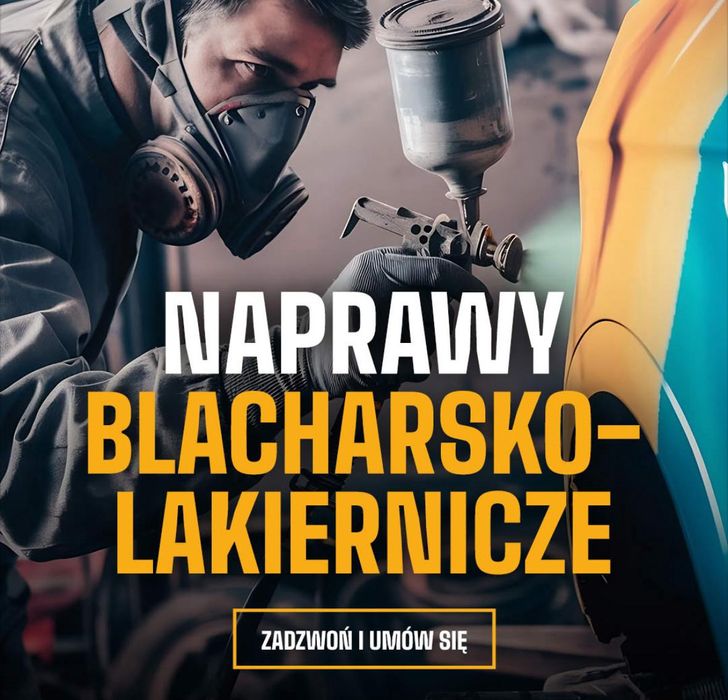 Lakiernictwo samochodowe. Naprawy,blacharsko lakiernicze.Zmiany koloru
