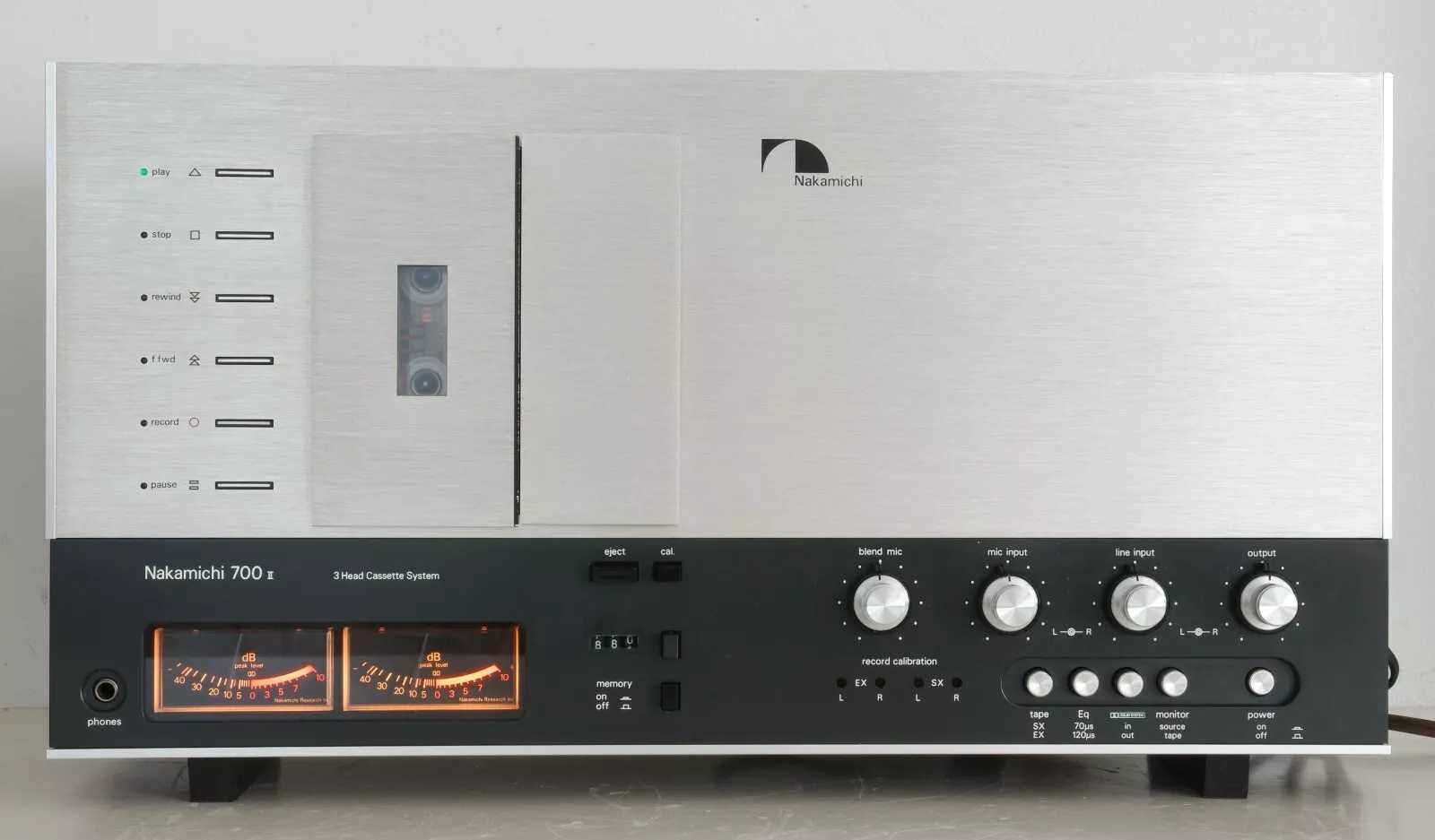 Касетна дека Nakamichi 700 II (коробки та паспорта). Читайте уважно!