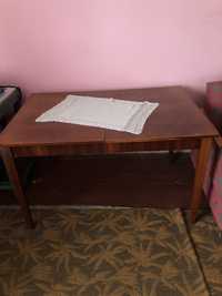 Стіл розкладний великий стол у вітальню для гостей деревянний радянськ