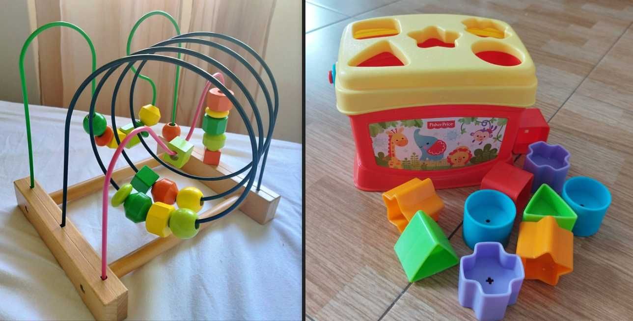 Brinquedos dedacticos para bebe e crianca