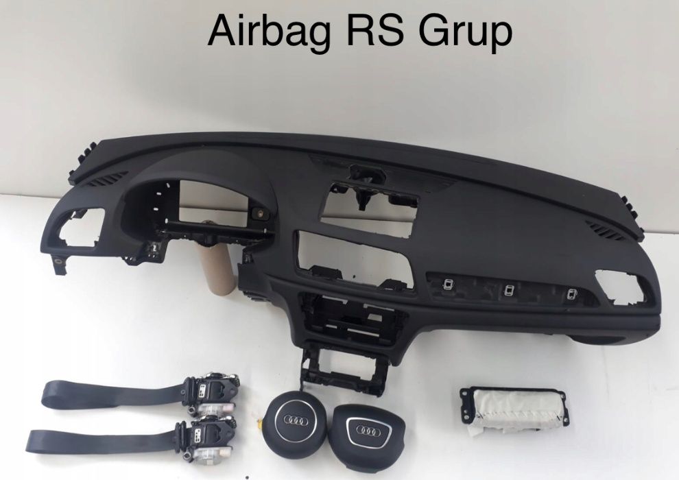 Audi q3 tablier airbags cintos
