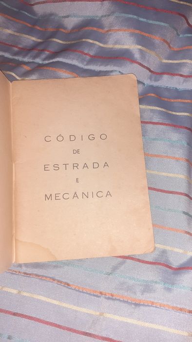 Código Estradas e Mecânica Luso raro codico anos 50