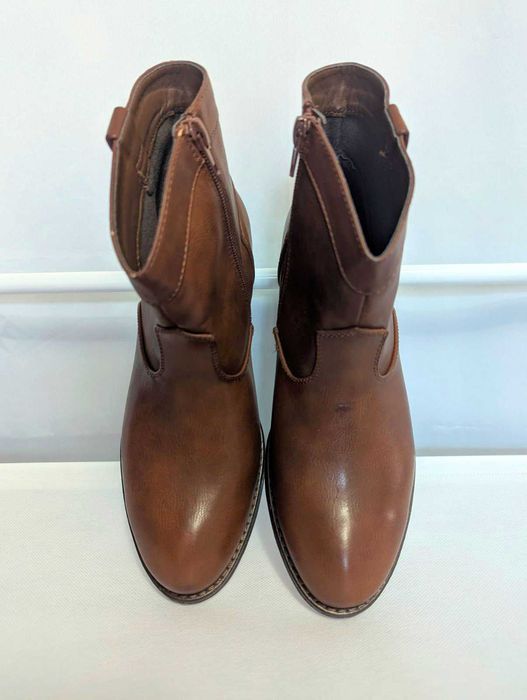 Чоботи ковбойські Graceland байкерські напівчоботи чобітки кантрі р.36