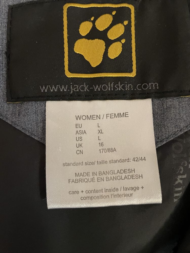 Курточка жіноча Jack wolfskin( вітровка)