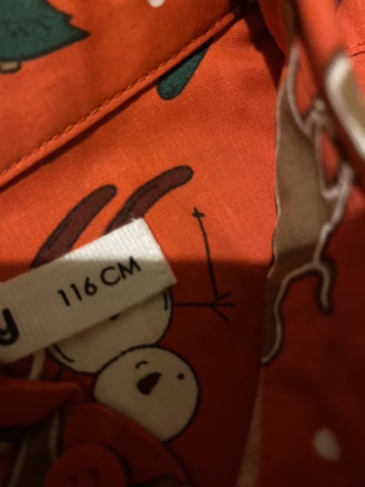 Koszula świąteczna roz 116 nowa