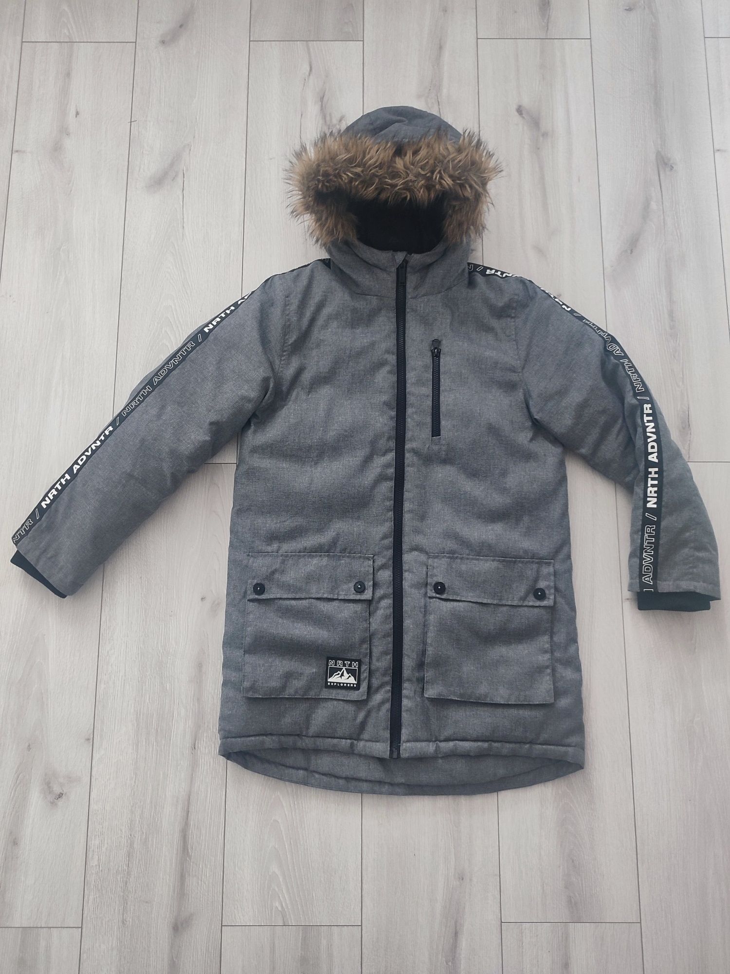 Kurtka parka zimowa chłopięca Reserved r.152