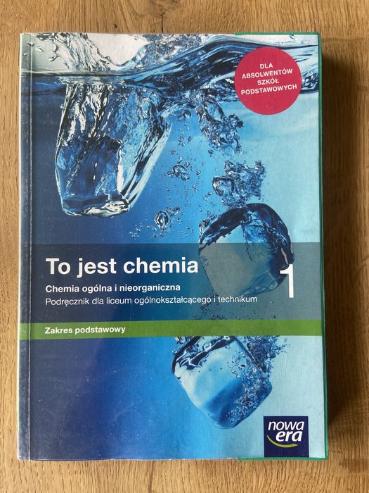 To jest chemia 1. Chemia ogólna i nieorganiczna