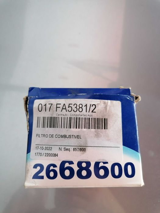 Bomba de agua + Filtro de combustível novo Renault