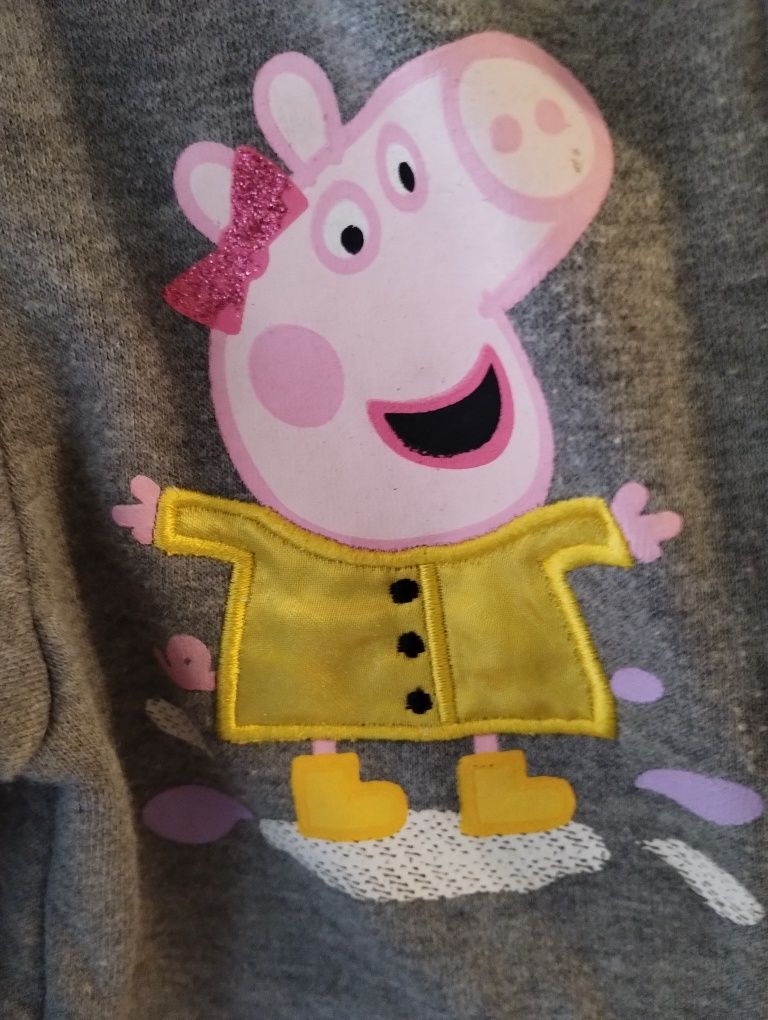 Bluza z kapturem na zamek Świnka Peppa