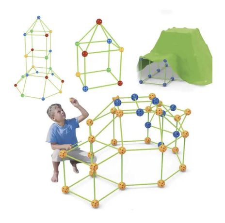 Детский развивающий 3D конструктор Халабуда Дитячий конструктор