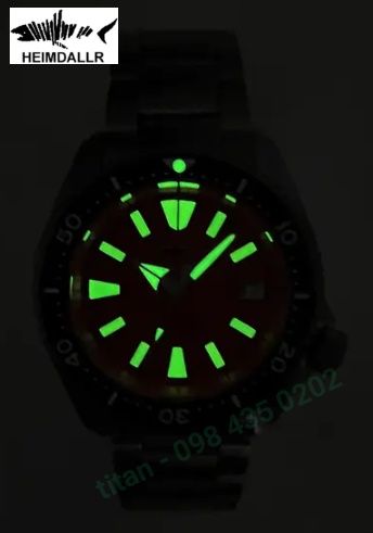 Годинник чоловічий механіка з автопідзаводом Heimdallr кал. Seiko NH35