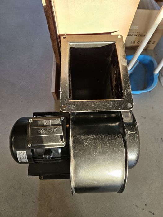 Відцентровий вентилятор радіальний Трифазний Dundar CT 21.2