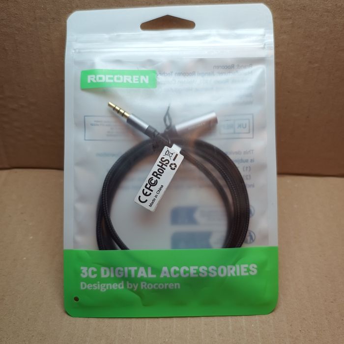 Подовжувач Rocoren mini-jack 3.5