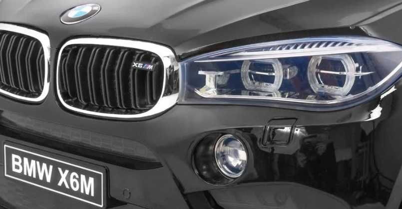 BMW X6M używany samochodzik elektryczny dla dziecka MP3 pilot